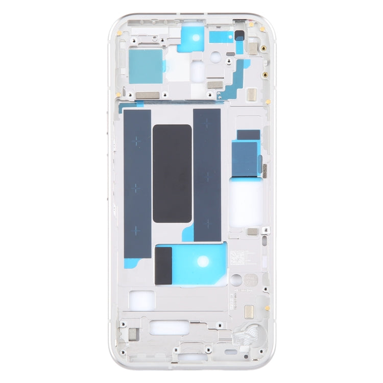 For Google Pixel 8a Original Middle Frame Bezel Plate (Silver) - Frame Bezel Plate by buy2fix | Online Shopping UK | buy2fix