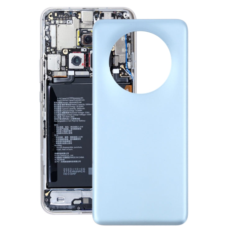 For Honor Magic5 Battery Back Cover(Blue) - Back Cover by buy2fix | Online Shopping UK | buy2fix