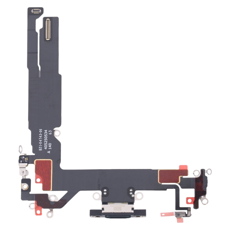 For iPhone 16 Original Charging Port Flex Cable (Black) -  by buy2fix | Online Shopping UK | buy2fix