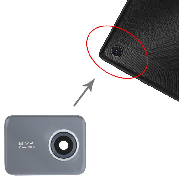 For Lenovo Tab Plus Original Back Camera Lens (Black) - Camera by buy2fix | Online Shopping UK | buy2fix