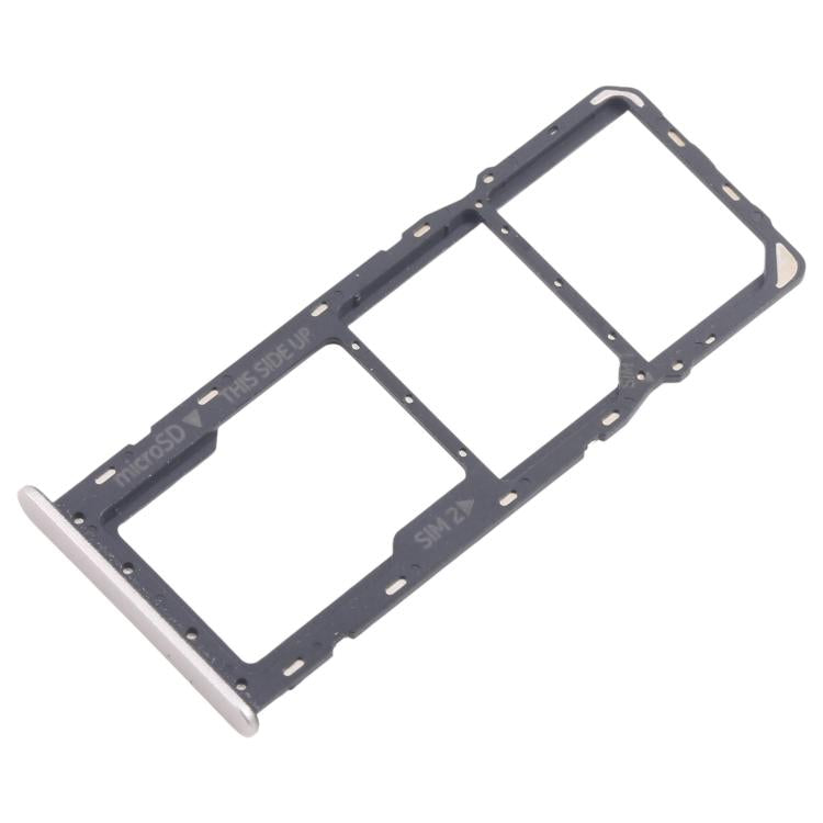 For Nokia C32 Original SIM Card Tray + SIM Card Tray + Micro SD Card Tray (Gold) - Card Tray by buy2fix | Online Shopping UK | buy2fix