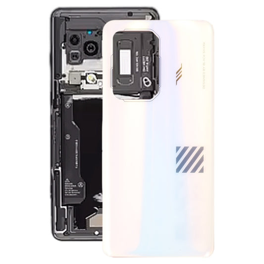 Original Battery Back Cover for Xiaomi Black Shark 5(White) - Back Cover by buy2fix | Online Shopping UK | buy2fix