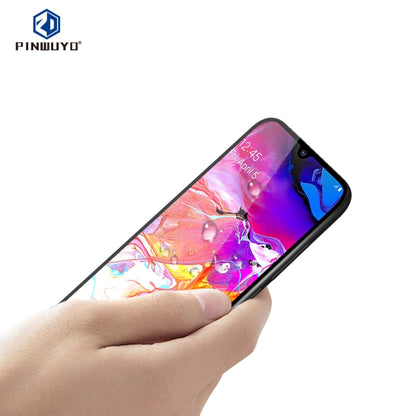 PINWUYO 9H 2.5D Full Glue Tempered Glass Film for Galaxy A20 - Galaxy Tempered Glass by PINWUYO | Online Shopping UK | buy2fix