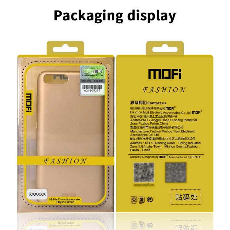 For Xiaomi Redmi 9C MOFI Frosted PC Ultra-thin Hard Case(Gold) - Xiaomi Cases by MOFI | Online Shopping UK | buy2fix