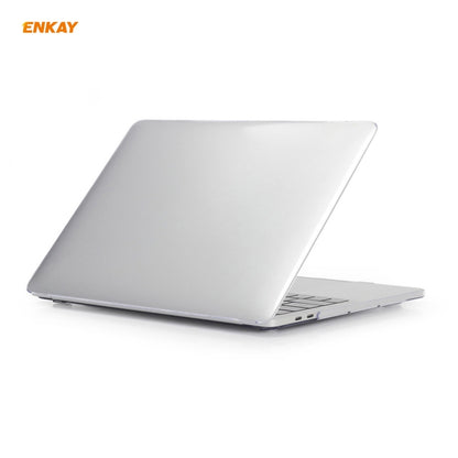 ENKAY 3 in 1 Crystal Laptop Protective Case + US Version TPU Keyboard Film + Anti-dust Plugs Set for MacBook Pro 13.3 inch A2251 & A2289 & A2338 (with Touch Bar)(Transparent) - MacBook Pro Cases by ENKAY | Online Shopping UK | buy2fix