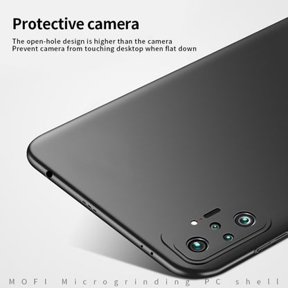 For Xiaomi Redmi Note10 Pro MOFI Frosted PC Ultra-thin Hard Case(Blue) - Xiaomi Cases by MOFI | Online Shopping UK | buy2fix