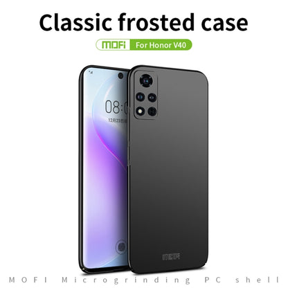 For Honor V40 MOFI Frosted PC Ultra-thin Hard Case(Red) - Honor Cases by MOFI | Online Shopping UK | buy2fix