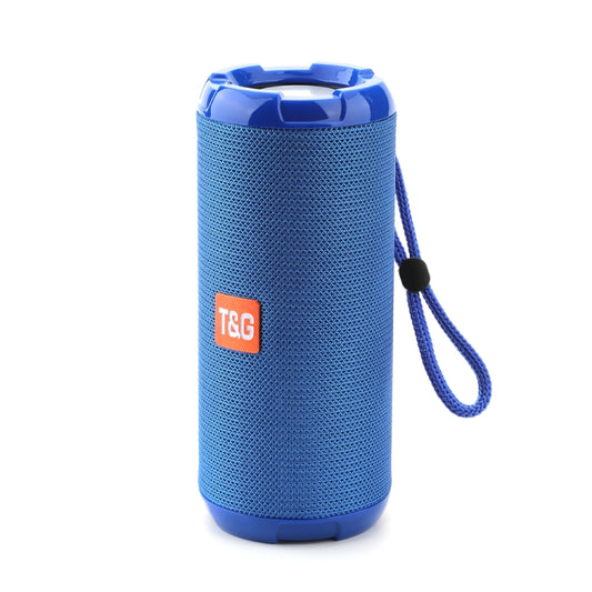 T&G TG621 Portable Waterproof 3D Stereo Wireless Speaker, Support FM Radio / TWS / TF Card(Blue) - Waterproof Speaker by T&G | Online Shopping UK | buy2fix