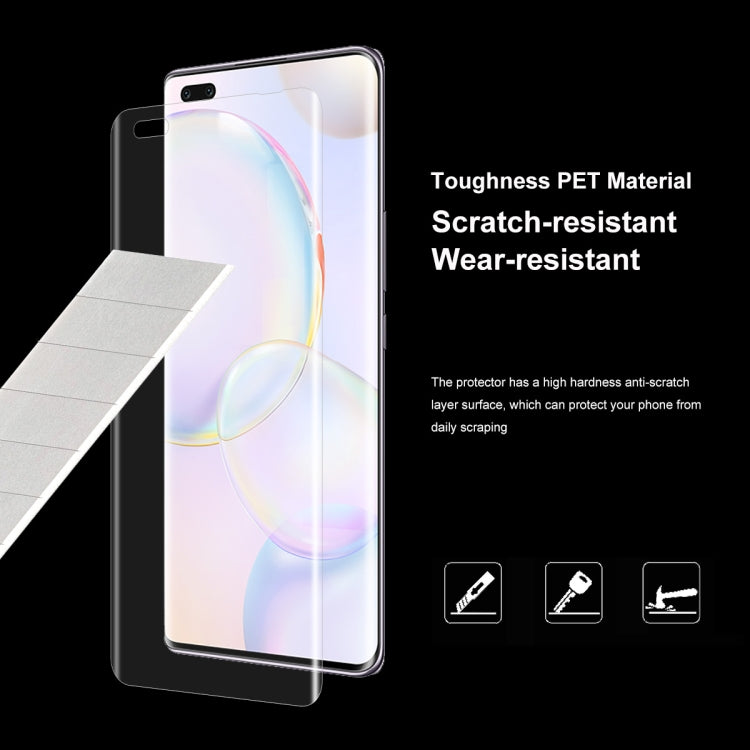 For Honor 50 Pro 10 PCS ENKAY Hat-Prince 3D Curved Full Coverage PET Hot Bending HD Screen Protector Soft Film Support Fingerprint Unlock - For Huawei by ENKAY | Online Shopping UK | buy2fix