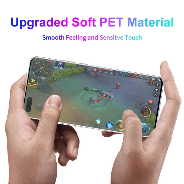 For Honor 50 Pro 10 PCS ENKAY Hat-Prince 3D Curved Full Coverage PET Hot Bending HD Screen Protector Soft Film Support Fingerprint Unlock - For Huawei by ENKAY | Online Shopping UK | buy2fix