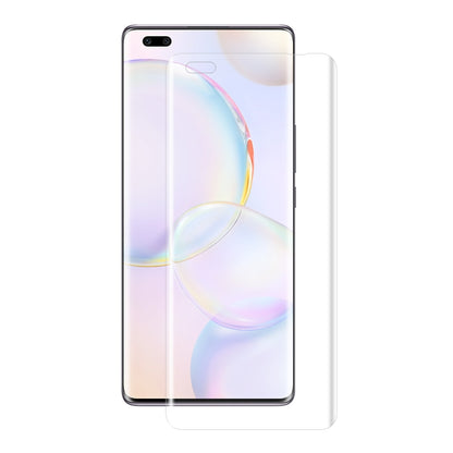 For Honor 50 Pro ENKAY Hat-Prince 3D Curved Full Coverage PET Hot Bending HD Screen Protector Soft Film Support Fingerprint Unlock - For Huawei by ENKAY | Online Shopping UK | buy2fix