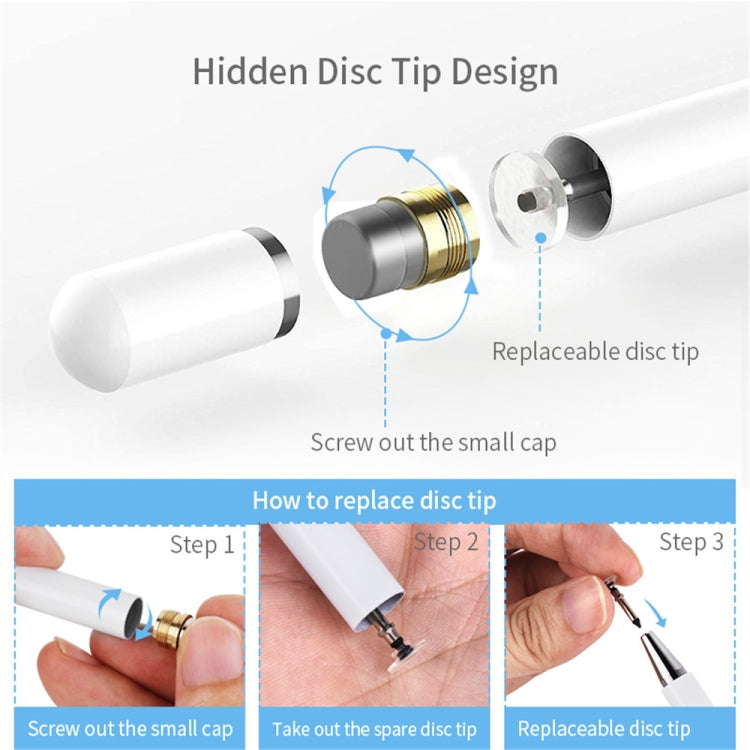 AT-23 High-precision Touch Screen Pen Stylus with 2 Pen Tip - Stylus Pen by buy2fix | Online Shopping UK | buy2fix