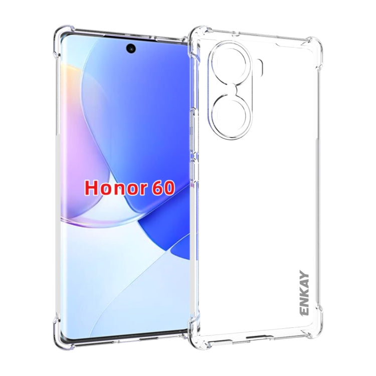 For Honor 60 ENKAY Transparent TPU Shockproof Case - Honor Cases by ENKAY | Online Shopping UK | buy2fix