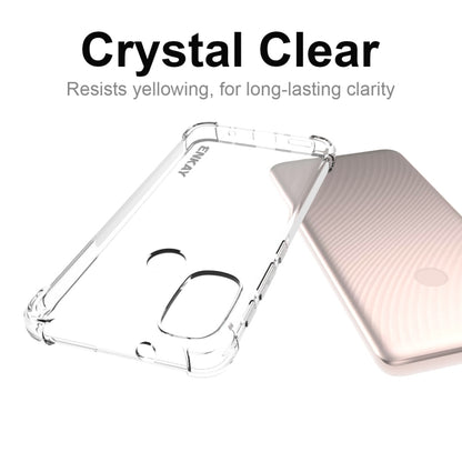 For Motorola Moto E30 / E40 ENKAY Transparent TPU Shockproof Case - Motorola Cases by ENKAY | Online Shopping UK | buy2fix