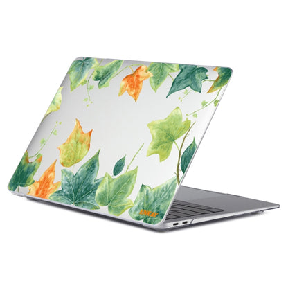 ENKAY Hat-Prince Forest Series Pattern Laotop Protective Crystal Case for MacBook Pro 15.4 inch A1707 / A1990(Ivy Leaf Pattern) - MacBook Pro Cases by ENKAY | Online Shopping UK | buy2fix