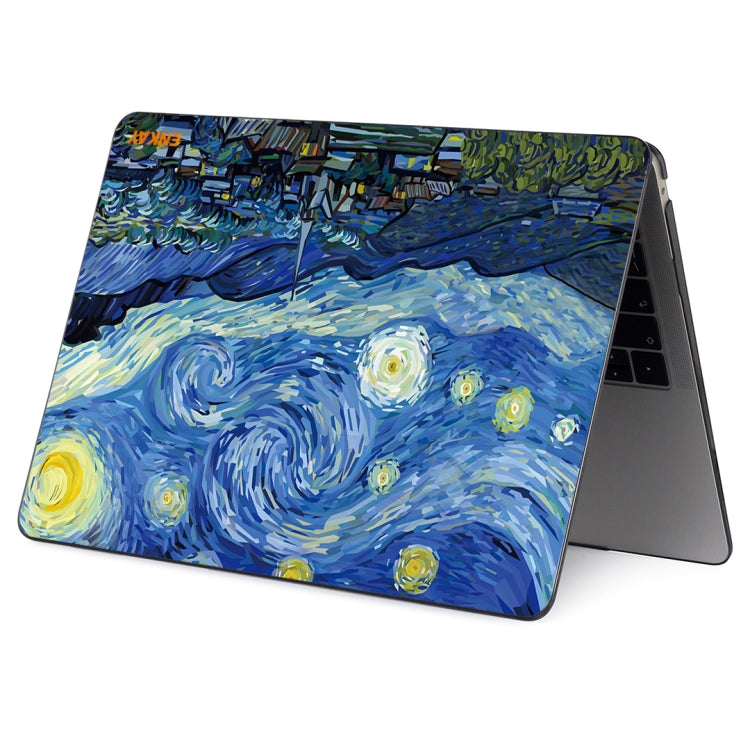 For MacBook Air 13.3 inch A2179 / A2337 ENKAY Hat-Prince Natural Series Laotop Protective Crystal Case(Starry Night) - MacBook Air Cases by ENKAY | Online Shopping UK | buy2fix