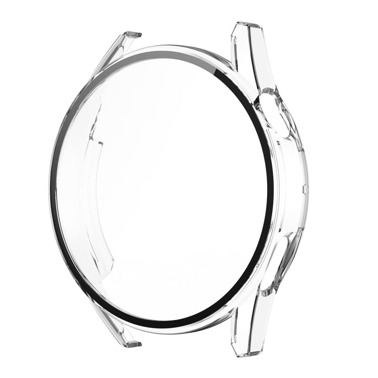 For Huawei Watch GT 3 46mm ENKAY PC Frame + Tempered Glass Protector Composite Case(Transparent) - Watch Cases by ENKAY | Online Shopping UK | buy2fix