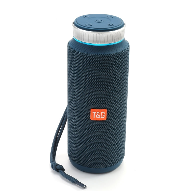 T&G TG326 Long Endurance Outdoor Knob Volume Control Bluetooth Speaker(Blue) - Desktop Speaker by T&G | Online Shopping UK | buy2fix