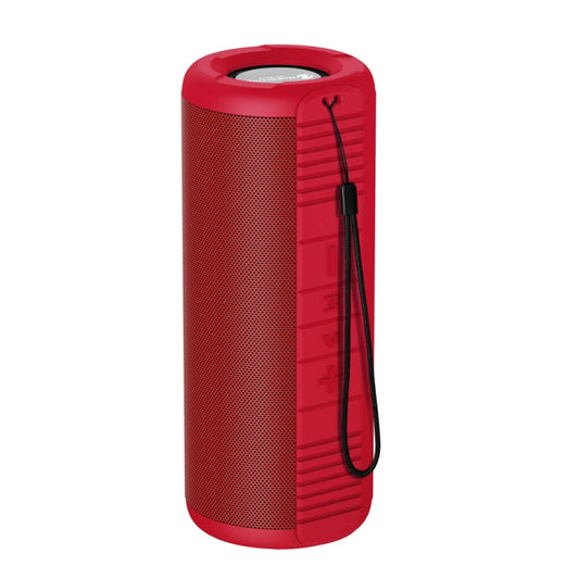 NewRixing NR9019 TWS Portable Stereo Bluetooth Speaker Support TF Card / FM(Red) - Desktop Speaker by NewRixing | Online Shopping UK | buy2fix