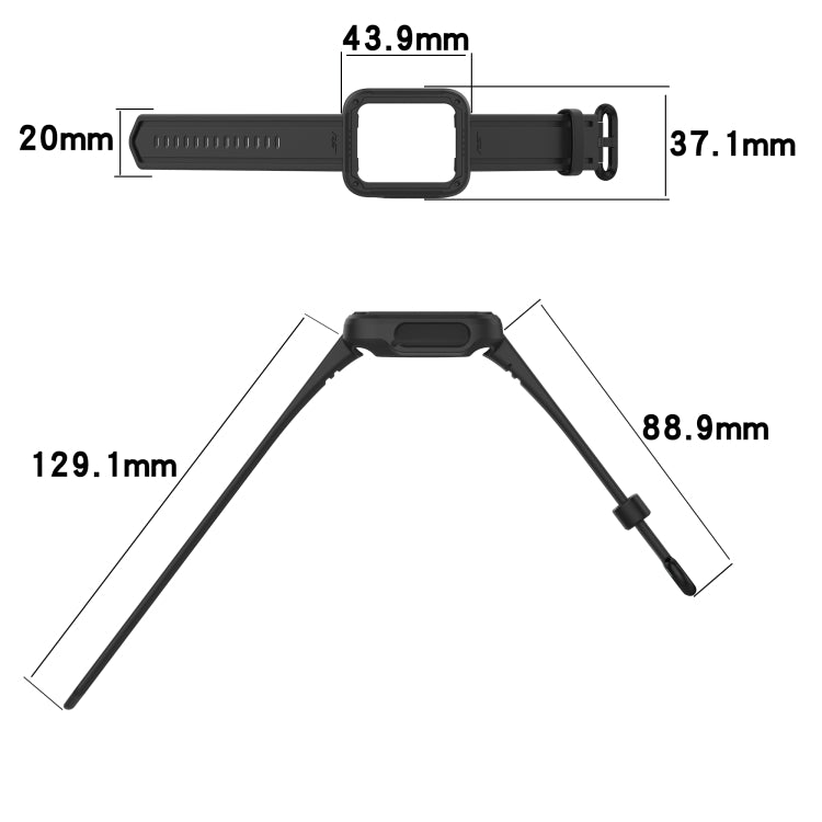 For Xiaomi Mi Watch Lite Silicone Solid Color Watch Band(Ivory) - Watch Bands by buy2fix | Online Shopping UK | buy2fix