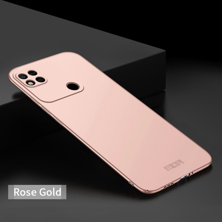 For Xiaomi Redmi 10A MOFI Frosted PC Ultra-thin Hard Case(Rose Gold) - Xiaomi Cases by MOFI | Online Shopping UK | buy2fix