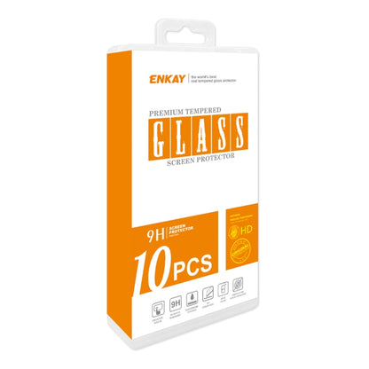 For Huawei Mate 50 / 50E 10pcs ENKAY 0.26mm 9H 2.5D Curved Tempered Glass Flim - Huawei Tempered Glass by ENKAY | Online Shopping UK | buy2fix