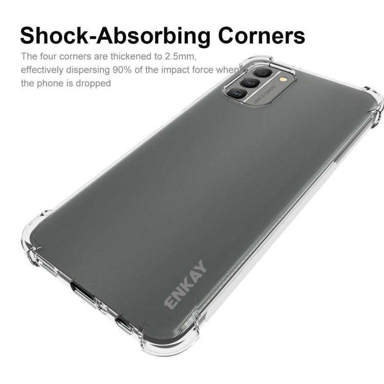 For Nokia G400 5G ENKAY Clear TPU Shockproof Phone Case - Nokia Cases by ENKAY | Online Shopping UK | buy2fix