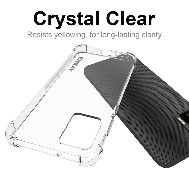 For Motorola Edge 30 Lite ENKAY Clear TPU Shockproof Phone Case - Motorola Cases by ENKAY | Online Shopping UK | buy2fix