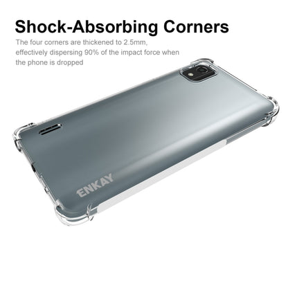 For Nokia C2 2nd Edition ENKAY Clear TPU Shockproof Phone Case - Nokia Cases by ENKAY | Online Shopping UK | buy2fix