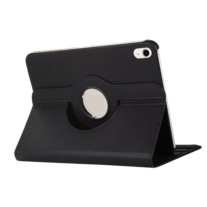 For iPad 10th Gen 10.9 2022 ENKAY Hat-Prince 360 Degree Rotation Litchi Leather Smart Tablet Case(Dark Blue) - iPad 10th Gen 10.9 Cases by ENKAY | Online Shopping UK | buy2fix