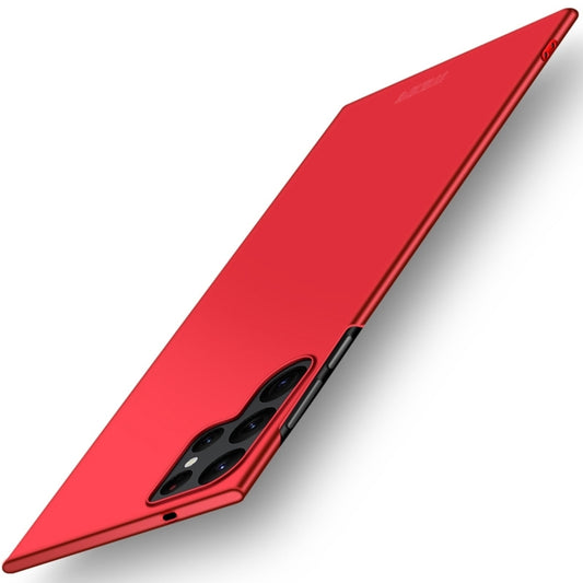 For Samsung Galaxy S25 Ultra 5G MOFI Frosted PC Ultra-thin Hard Phone Case(Red) - Galaxy S25 Ultra 5G Cases by MOFI | Online Shopping UK | buy2fix