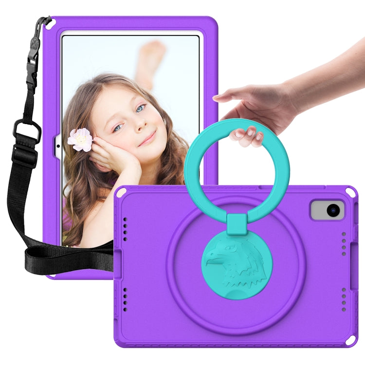 For Samsung Galaxy Tab S6 Lite 2024 EVA Hybrid PC Shockproof Tablet Case with Frame(Purple) - Other Galaxy Tab PC by buy2fix | Online Shopping UK | buy2fix