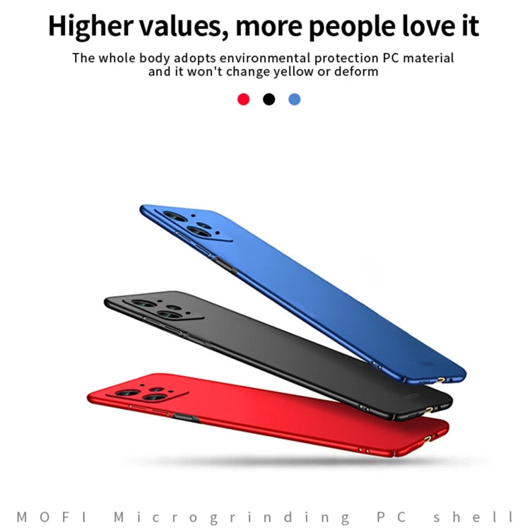 For Xiaomi Redmi Note 12S MOFI Micro-Frosted PC Ultra-thin Hard Phone Case(Red) - Xiaomi Cases by MOFI | Online Shopping UK | buy2fix