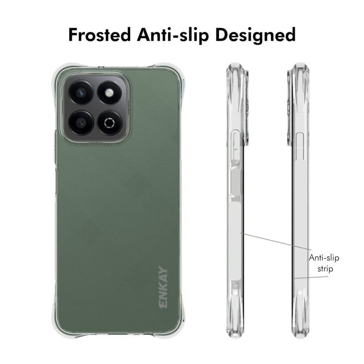 For Honor 200 Smart 5G Global ENKAY Hat-Prince Transparent TPU Shockproof Phone Case - Honor Cases by ENKAY | Online Shopping UK | buy2fix