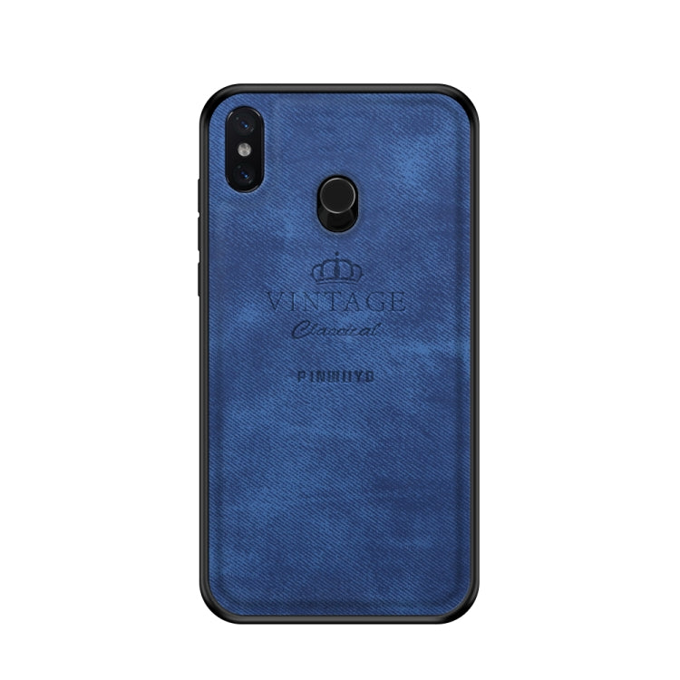 PINWUYO Shockproof Waterproof Full Coverage PC + TPU + Skin Protective Case for Xiaomi Mi 8(Blue) - Xiaomi Cases by PINWUYO | Online Shopping UK | buy2fix