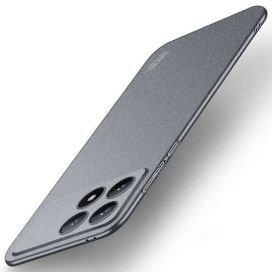 For Xiaomi Redmi K70 / K70 Pro MOFI Fandun Series Frosted PC Ultra-thin All-inclusive Phone Case(Gray) - Xiaomi Cases by MOFI | Online Shopping UK | buy2fix