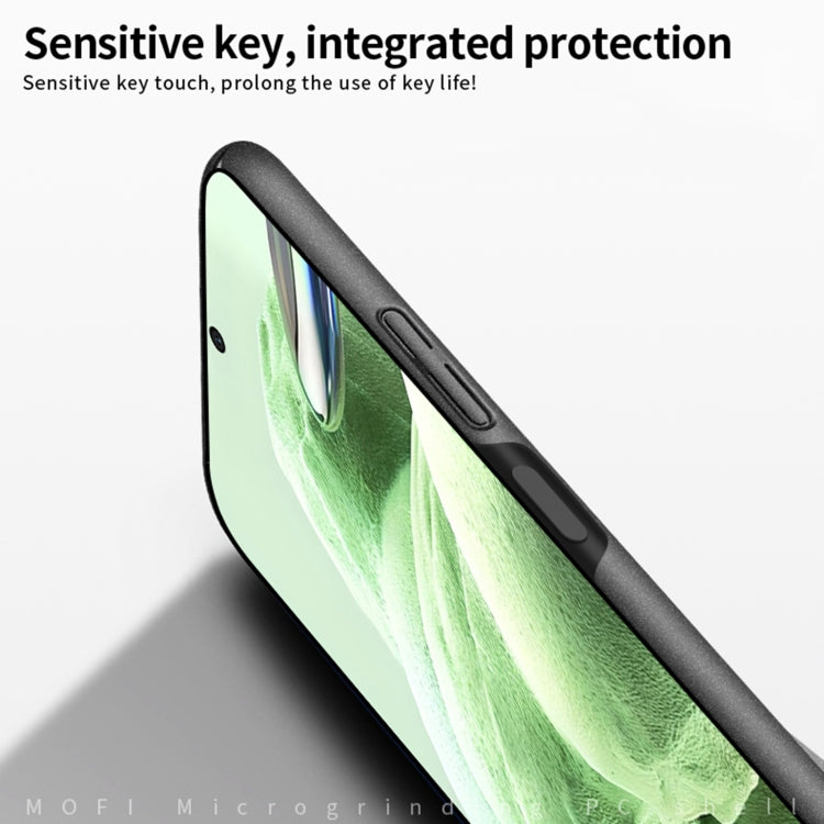 For Xiaomi Redmi Note 12 Pro+ Global MOFI Fandun Series Frosted PC Ultra-thin All-inclusive Phone Case(Green) - Xiaomi Cases by MOFI | Online Shopping UK | buy2fix