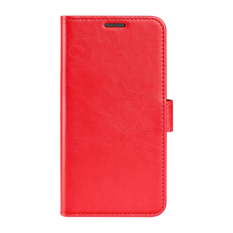 For Samsung Galaxy S25+ 5G R64 Texture Horizontal Flip Leather Phone Case(Red) - Galaxy S25+ 5G Cases by buy2fix | Online Shopping UK | buy2fix