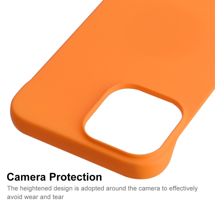 For iPhone 15 Plus ENKAY Ultra-thin Matte Frameless PC Phone Case(Orange) - iPhone 15 Plus Cases by ENKAY | Online Shopping UK | buy2fix