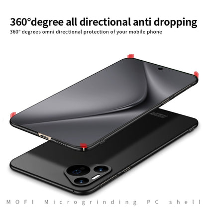 For Huawei Pura 70 MOFI Micro-Frosted PC Ultra-thin Hard Phone Case(Black) - Huawei Cases by MOFI | Online Shopping UK | buy2fix