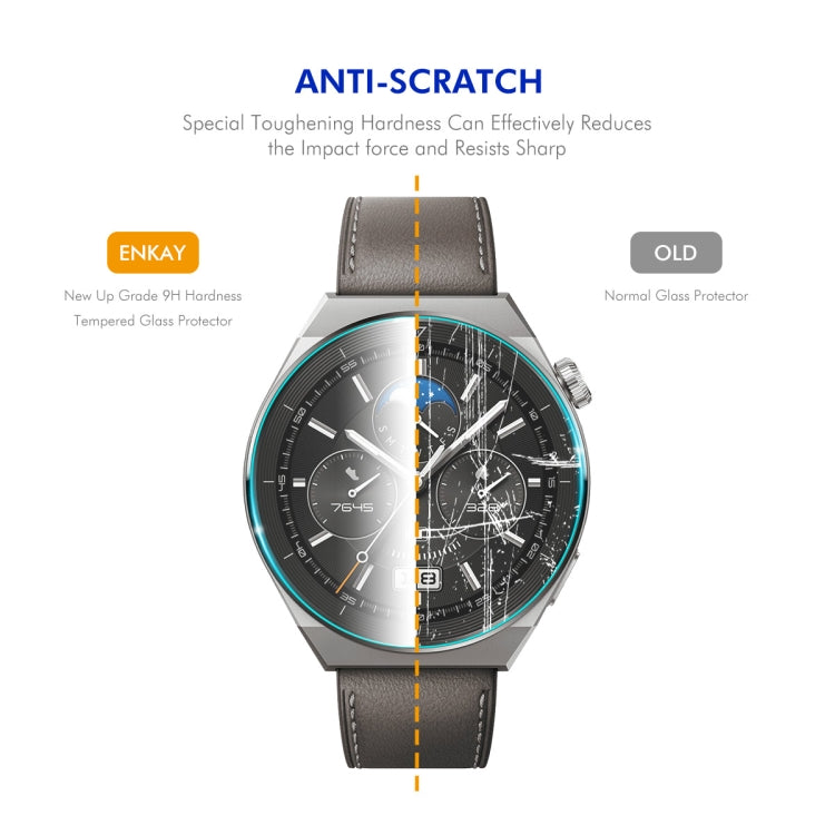 For Xiaomi Watch S4 Sport 10pcs ENKAY 0.2mm 9H Tempered Glass Screen Protector Watch Film - Screen Protector by ENKAY | Online Shopping UK | buy2fix