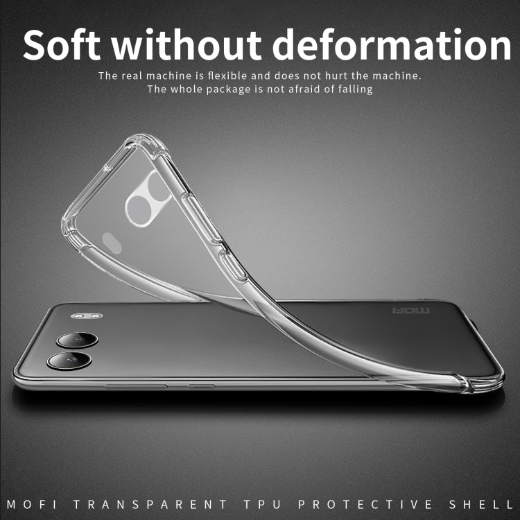 For OnePlus Nord 4 MOFI Ming Series Transparent Ultra-thin TPU Phone Case(Transparent) - OnePlus Cases by MOFI | Online Shopping UK | buy2fix