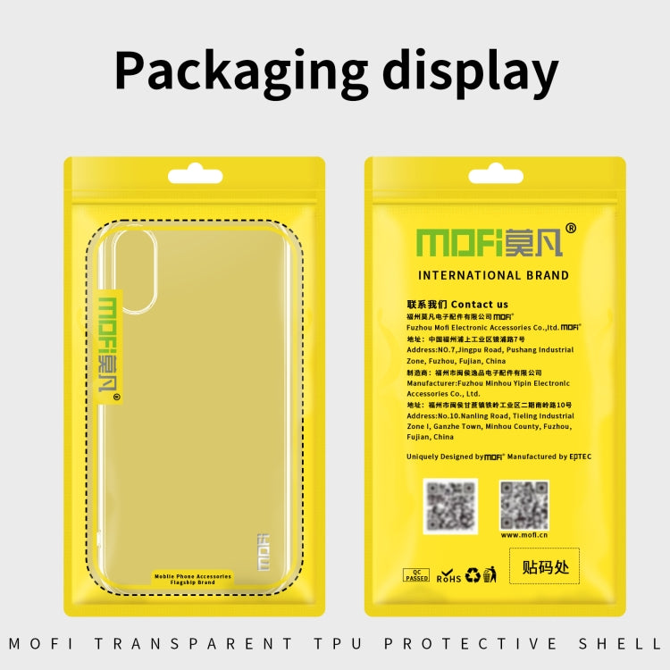 For Sony Xperia 1 VI MOFI Ming Series Ultra-thin TPU Phone Case(Transparent) - Sony Cases by MOFI | Online Shopping UK | buy2fix