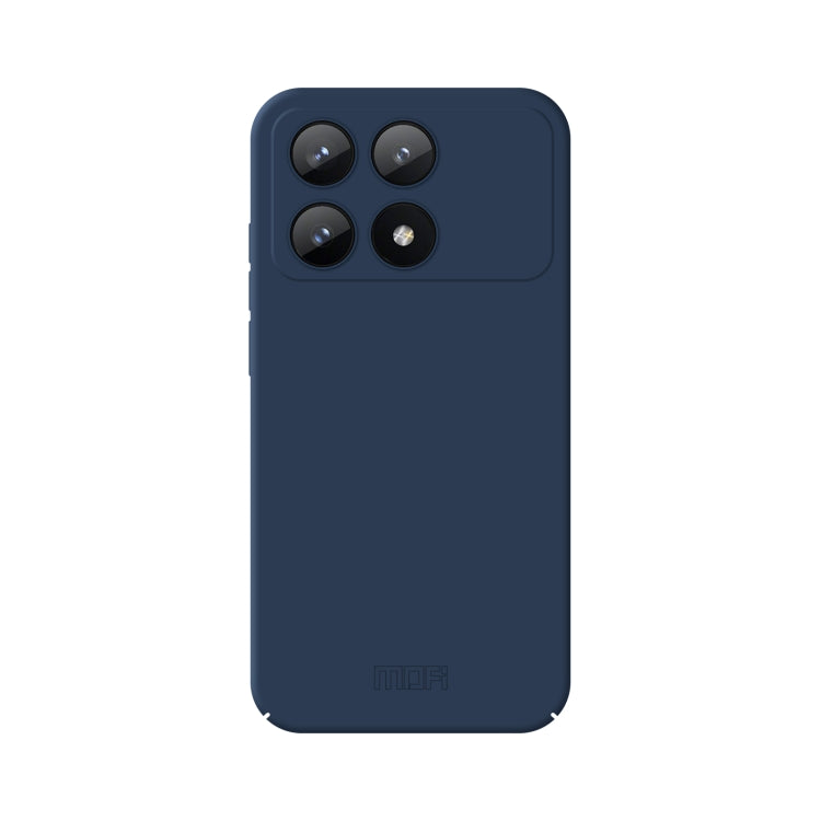 For Xiaomi Redmi K70E MOFI Qin Series Skin Feel All-inclusive PC Phone Case(Blue) - K70E Cases by MOFI | Online Shopping UK | buy2fix