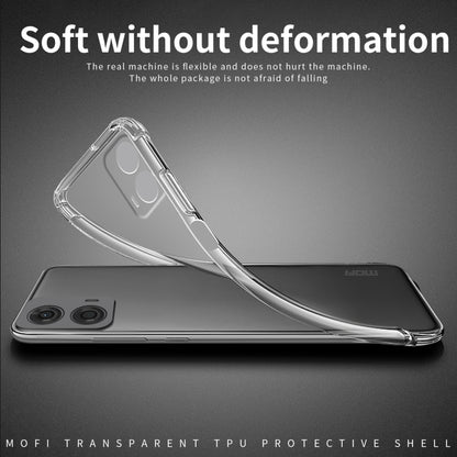 For Motorola Moto G24 Power MOFI Ming Series Ultra-thin TPU Phone Case(Transparent) - Motorola Cases by MOFI | Online Shopping UK | buy2fix
