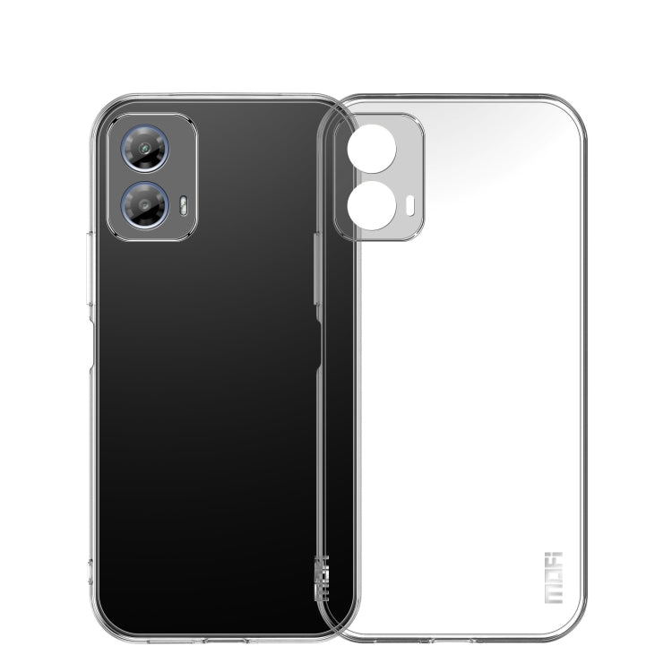 For Motorola Moto G35 MOFI Ming Series Ultra-thin TPU Phone Case(Transparent) - Motorola Cases by MOFI | Online Shopping UK | buy2fix