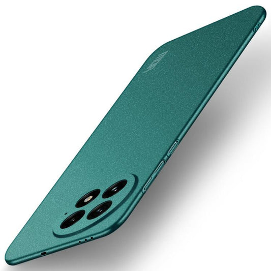 For OnePlus 13 MOFI Fandun Series Frosted PC Ultra-thin All-inclusive Phone Case(Green) - OnePlus Cases by buy2fix | Online Shopping UK | buy2fix