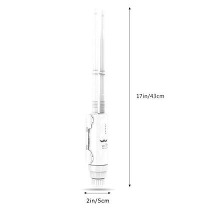 WAVLINK WN570HN2 With PoE Powered WAN/ AP / Repeater Mode 300Mbps Outdoor Router, Plug:AU Plug - Wireless Routers by WAVLINK | Online Shopping UK | buy2fix