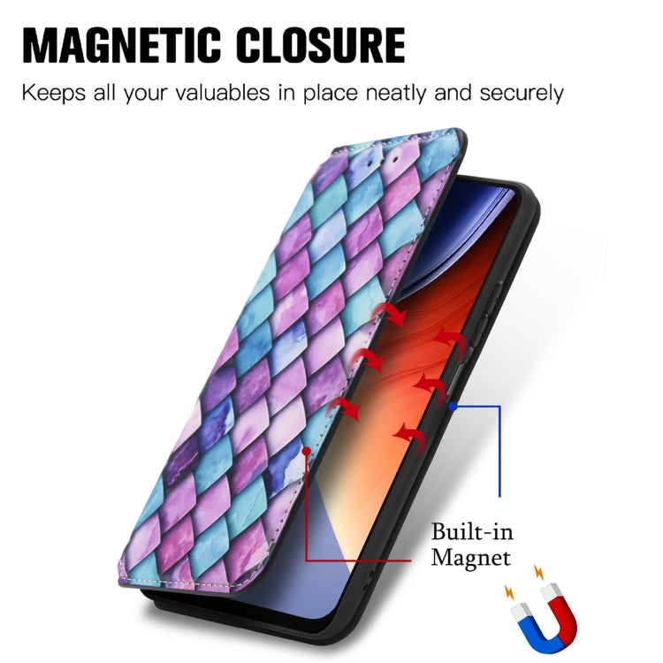 For Blackview  A96 CaseNeo Colorful Magnetic Leather Phone Case(Colorful Cube) - More Brand by buy2fix | Online Shopping UK | buy2fix