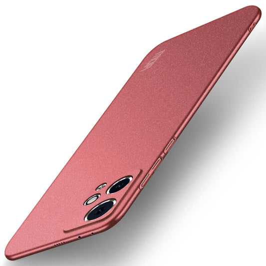 For Honor 90 GT MOFI Fandun Series Frosted PC Ultra-thin All-inclusive Phone Case(Red) - Honor Cases by MOFI | Online Shopping UK | buy2fix